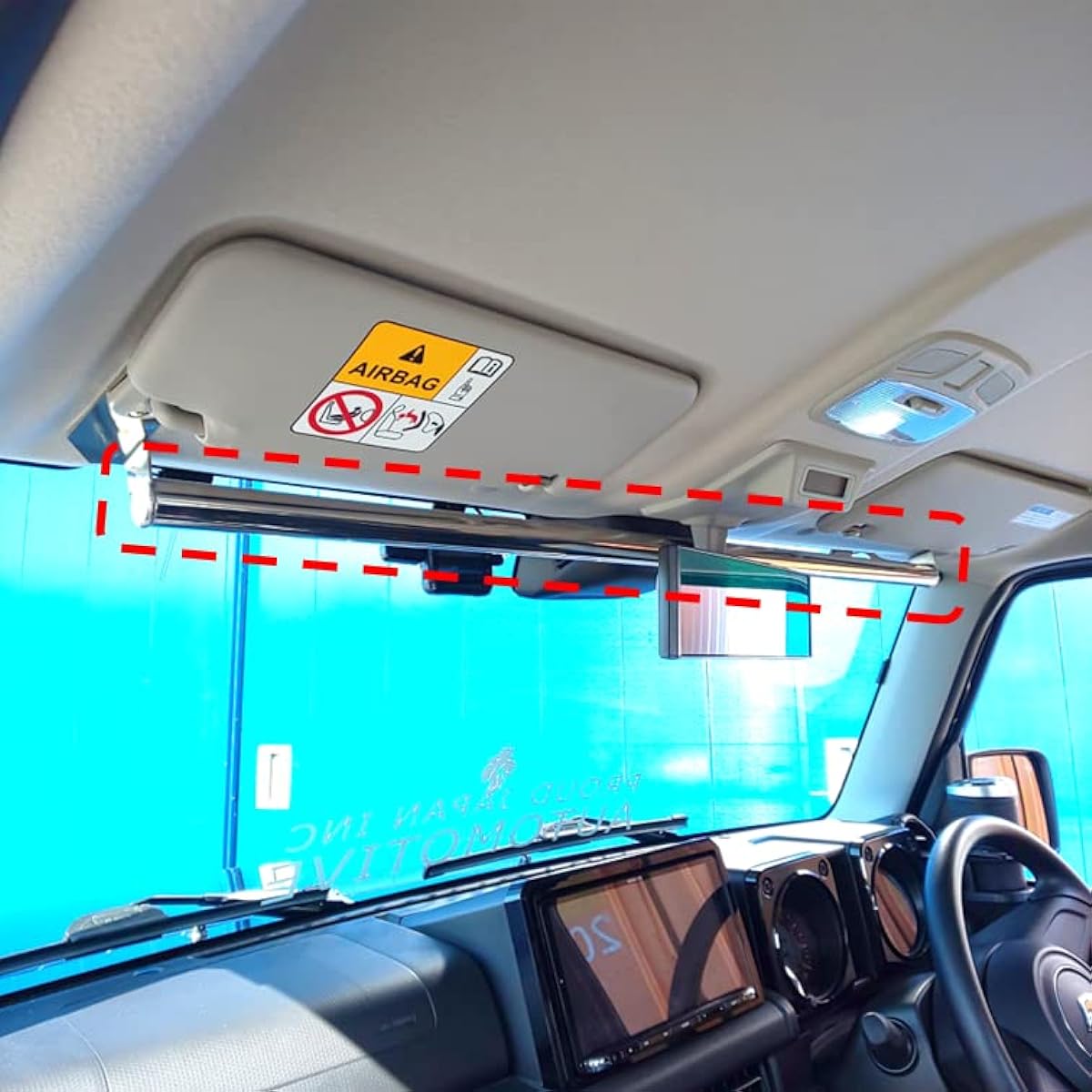 JB64 JB74 Jimny Stainless Steel Interior Reinforced Front Bar