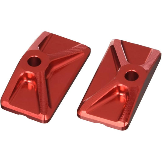 POSH Motorcycle Supplies Chain Adjuster Honda 2013-2015 GROM 2013-2015 MSX125 Red 059174-02