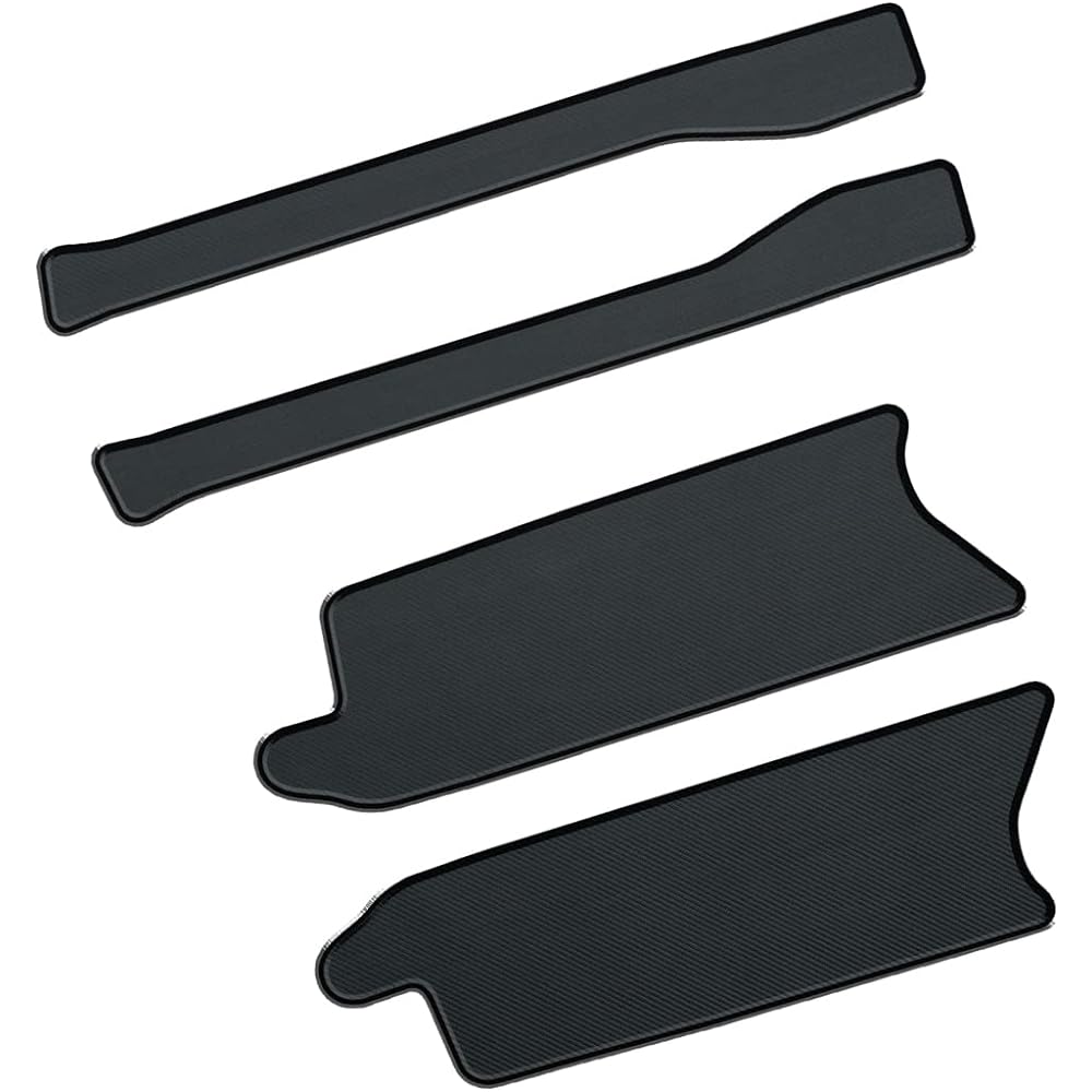 N-BOX N-BOX Custom (passenger bench seat) JF3 JF4 carbon-like rubber step mat + front side mat NBOX2-CB-ST-FSIDEP