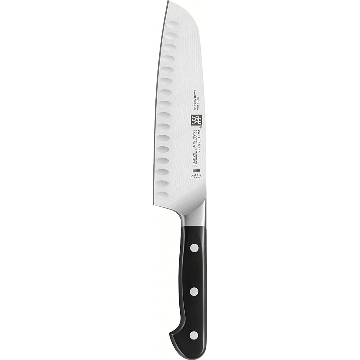 ZWILLING Pro Santoku Knife SANTOKU KNIFE WITH HOLLOW EDGE Blade Length 18cm [Parallel Import]