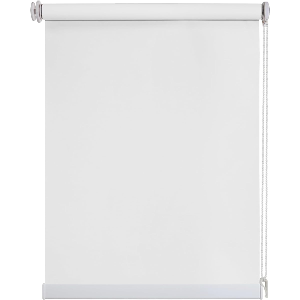 Deconovo Roll Screen, Tension Type, Roll Curtain, Class 1 Light Blocking, UV Protection, No Drilling Required, Easy to Install, Blindfold, Insulation, Cold Protection, Width 80cm Length 220cm, White