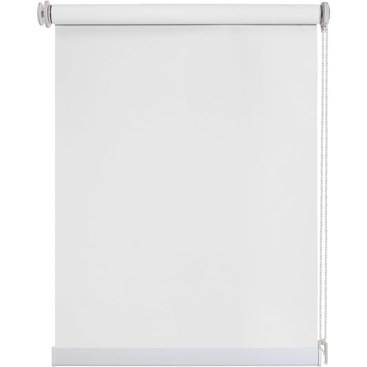 Deconovo Roll Screen, Tension Type, Roll Curtain, Class 1 Light Blocking, UV Protection, No Drilling Required, Easy to Install, Blindfold, Insulation, Cold Protection, Width 80cm Length 220cm, White