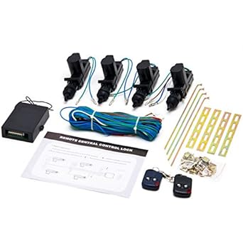 BILTEK CX-402 Universal Centrald Alock & unlock conversion kit (4 actuators for 2, 3, 4 cars for truck doors)