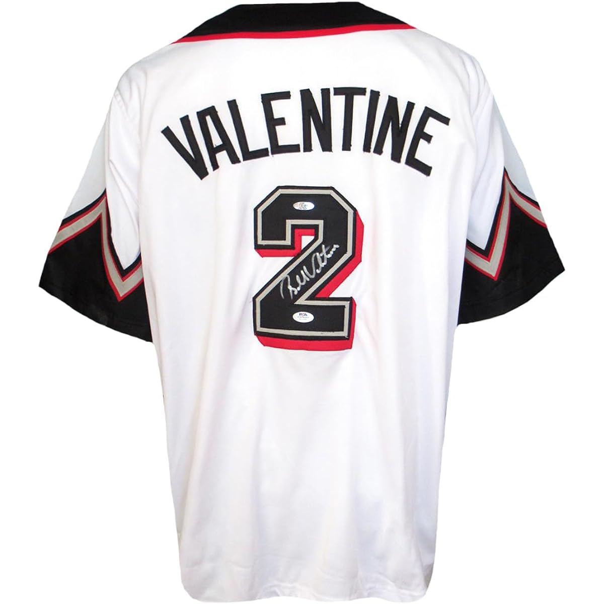 Bobby Valentine autograph jersey uniform PSADNA autograph session on-site inspection certificate Seed Stars authenticity certificate included