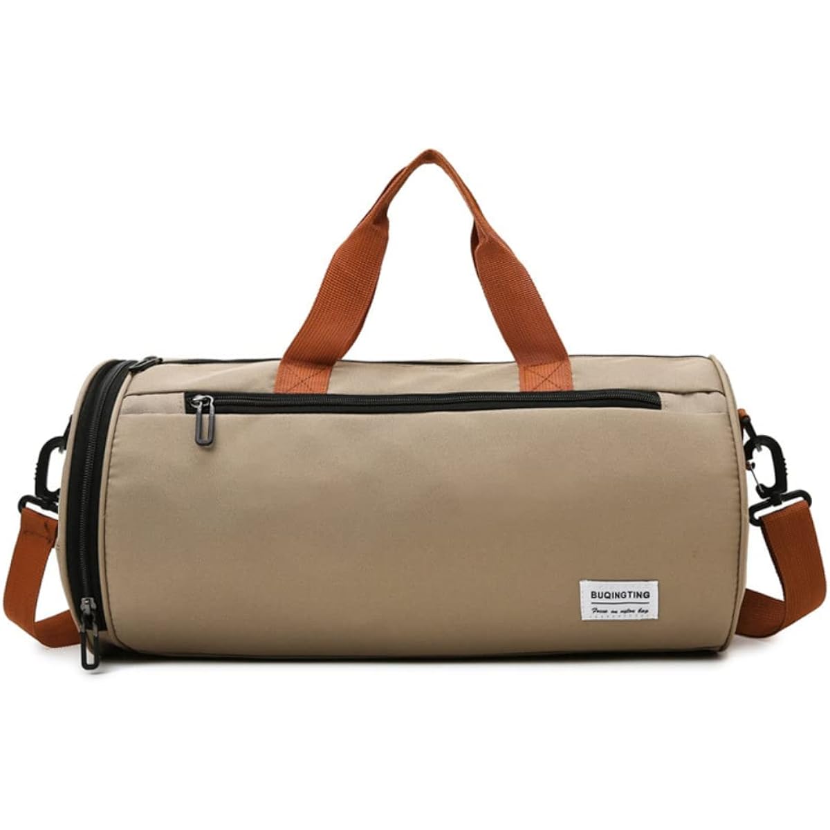 LUPICZ 2WAY Sports Bag Lightweight Shoe Storage Moisture Proof Pocket (Khaki)