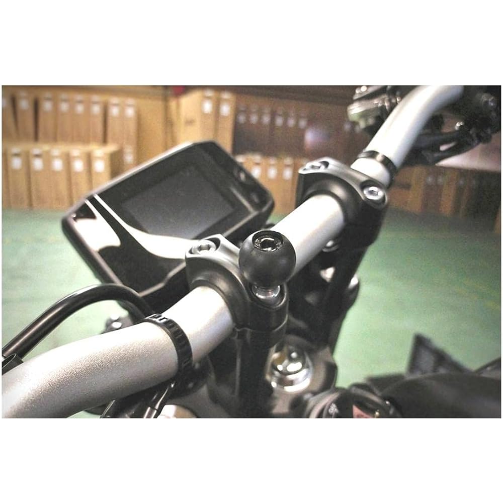 RAM MOUNTS X Grip & M8 Bolt Base Set for Phablet Short Arm 1 Inch Ball RAM-PL6