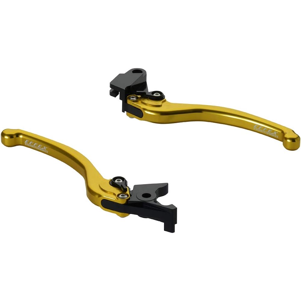 EFFEX Smooth Fit Lever Gold ZX-9R, ZEPHYR750/RS, ER-6n, ER-6f/Ninja650R, ZRX400, ZRX400-2, ZZR400 ZX400, BALIUS, BALIUS-2, W800