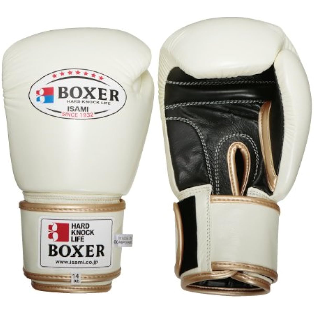 ISAMI BOXER Boxing Gloves Genuine Leather 8oz (TBX-108)
