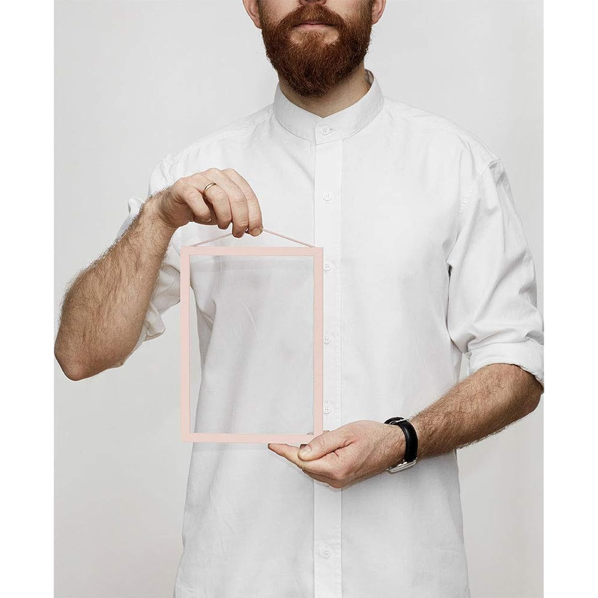 MOEBE | A5 FRAME (pale rose) | A5 aluminum frame