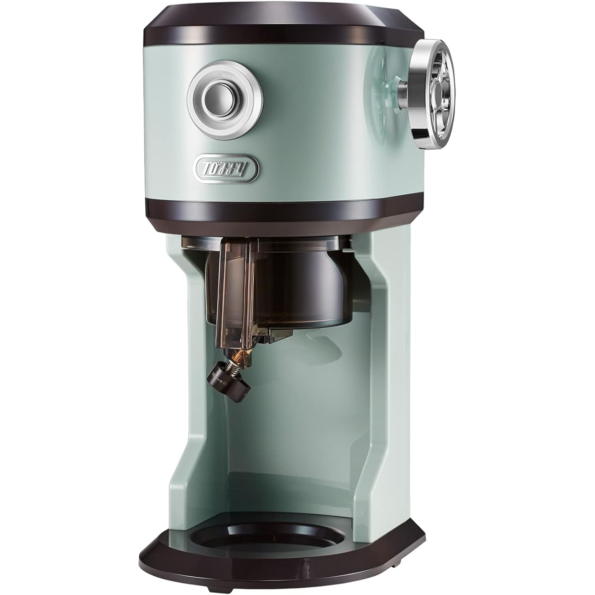 [Toffy] Electric Fluffy Shaved Ice Maker K-IS12 (Pale Aqua) [2023 Model] Authentic Shaved Ice, Frozen Fruit, Half Ice, Mixed Ice, Juice, Milk Ice, Fluffy, Smooth, Crisp, Ice Cup Included K-IS12