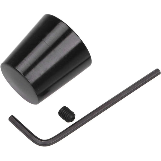 Chrome Heel Shift Eliminator for Harley-Davidson Touring Electra Glide Road Glide Street Glide Road King Trike Black GT02-002-02