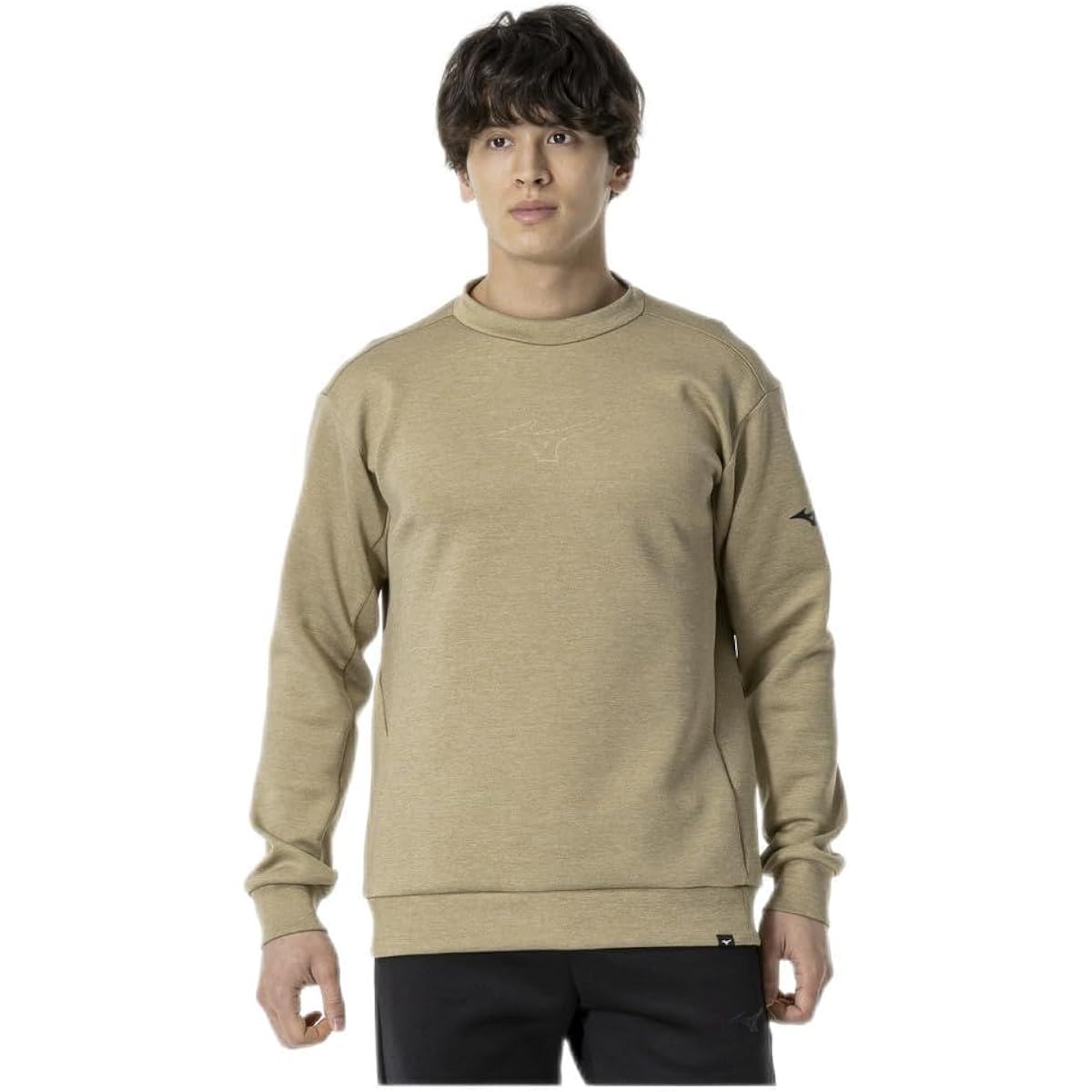 Mizuno Training Wear Stretch Sweatshirt Crew Neck Easy to Move In 32MCA052