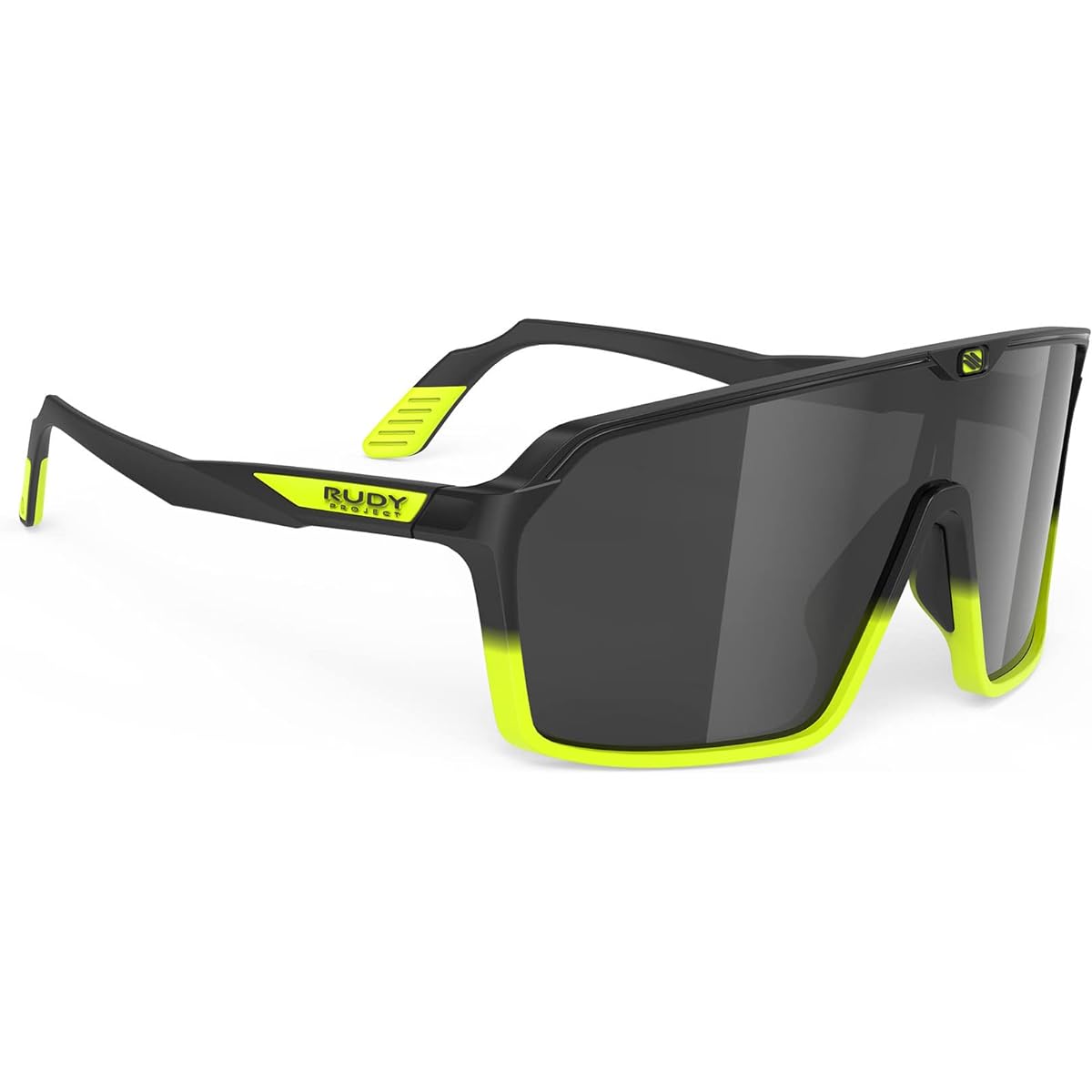 RUDYPROJECT Sports Sunglasses BLACK FADE YELLOW F.M.-SMOKE SPINSHIELD SP721006-0010