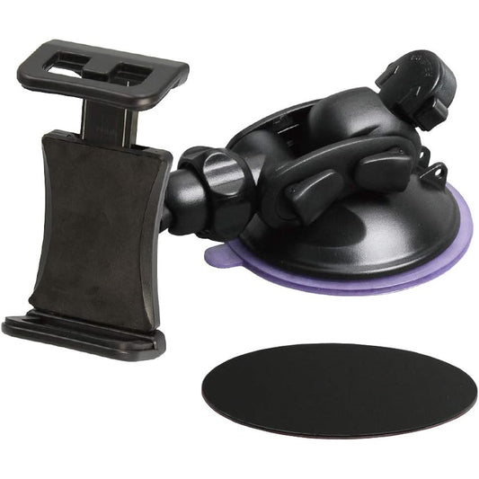 [Mobix] Portable car navigation compatible with 5 inches to 7 inches (general purpose product) Car mounting stand (substitute) (normal suction cup type) Also suitable for mini tablets, PSDs, etc. [01-H]