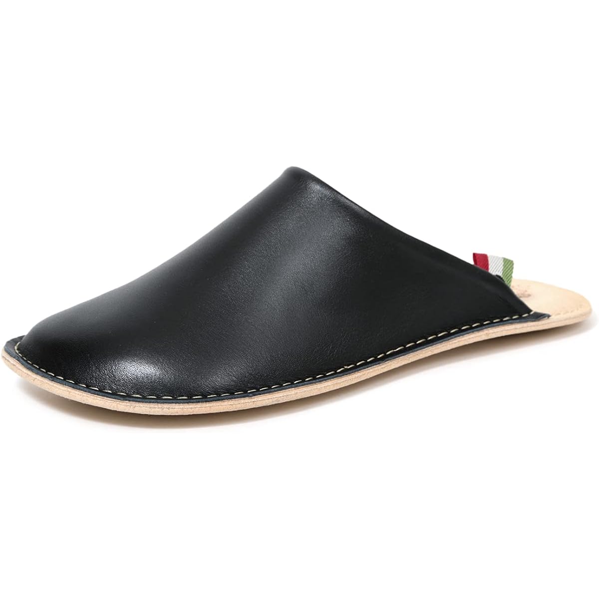 [Orobianco] UMAYA Room Shoes, Leather Slippers, Genuine Leather, Made in Japan, Unisex