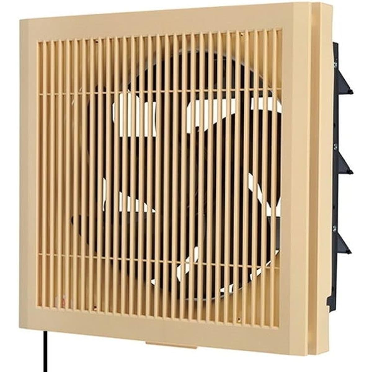 MITSUBISHI ELECTRIC Standard Ventilation Fan Clean Compaq Wooden Lattice Type Interlocking Shutter Drawstring Included 25cm EX-25LX9