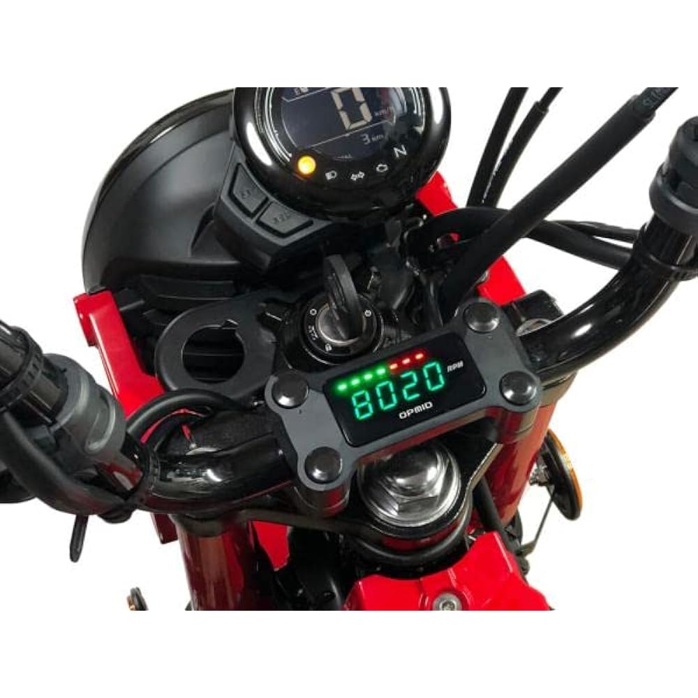 OPMID OPM Top Indicator Tachometer (Black) Fits: CT125 Hunter Cub (JA55)