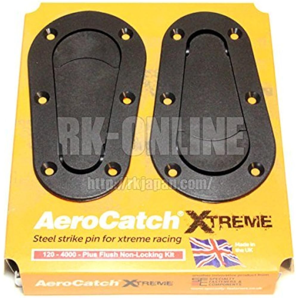 SFC AEROCATCH EXTREME Aero Catch Plus Flash Type No Key Black Steel Shaft 120-4000