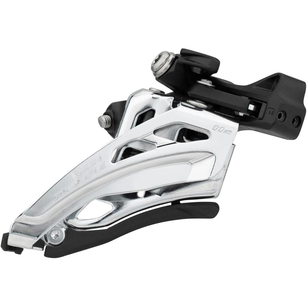 SHIMANO front derailleur FD-M5100-M 2X11 front pull clamp band 34.9mm (28.6&31.8mm adapter included) 66-69° Compatible top gear: 36T IFDM5100MX4 DEORE