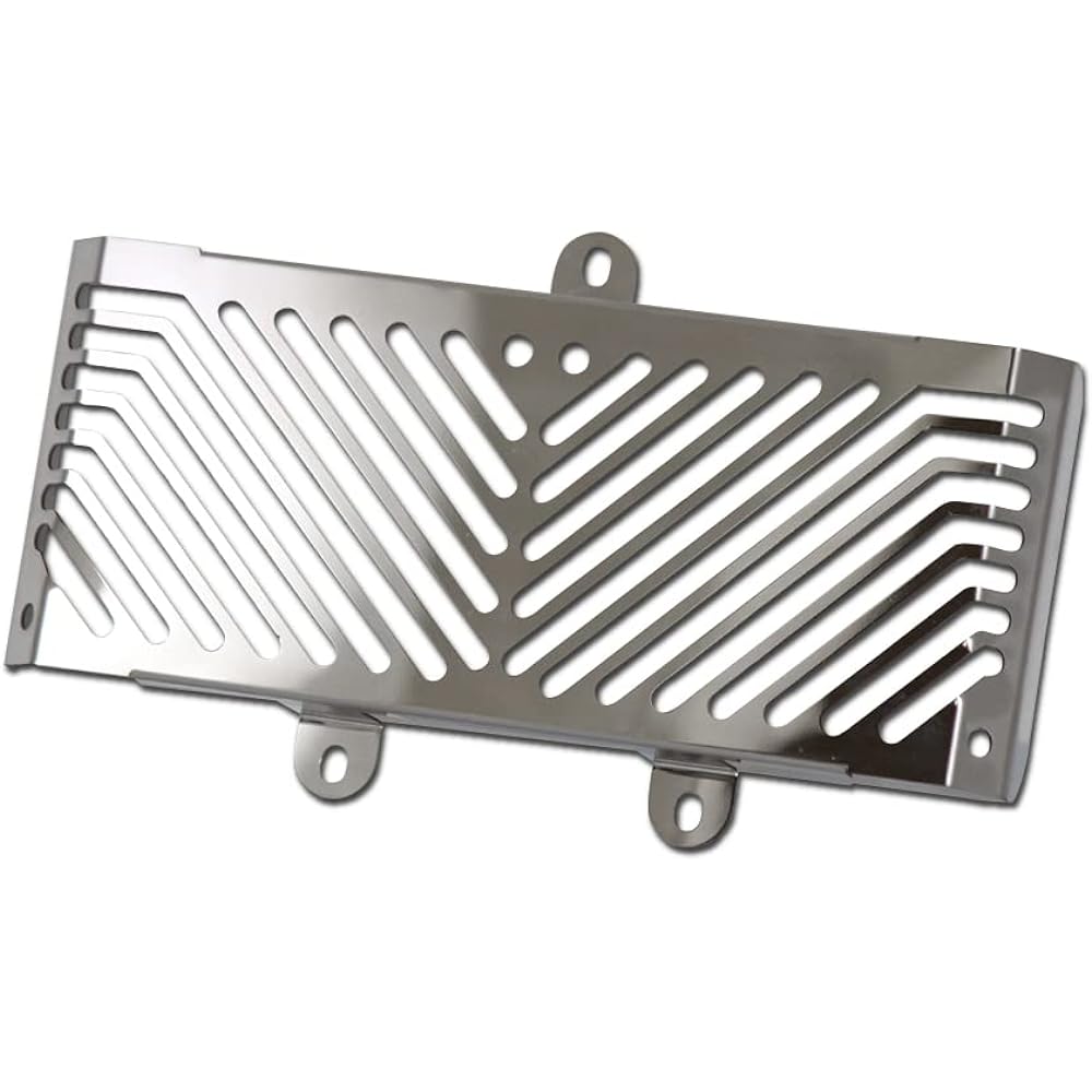 Kawasaki Zephyr 400/Zephyr 750 Stainless Steel Oil Cooler Cover, Silver
