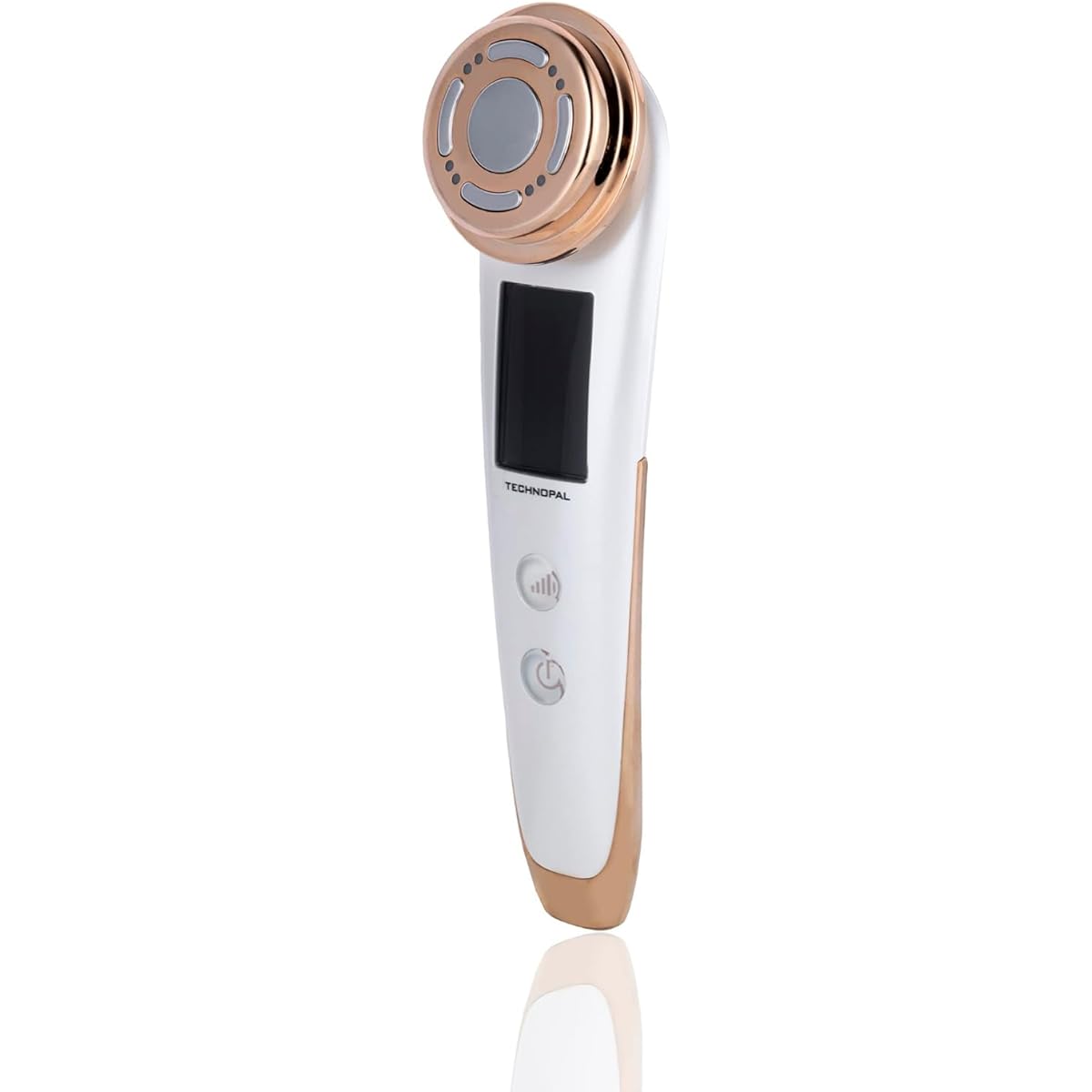 Facial Beauty Device EMS Multifunctional Facial Beauty Device [Iontophoresis/Ion Derivation/Thermal Function/EMS] Home Beauty Salon 6 in 1 USB Charging Skin Tightening Cleansing Pore │ LUMIERA