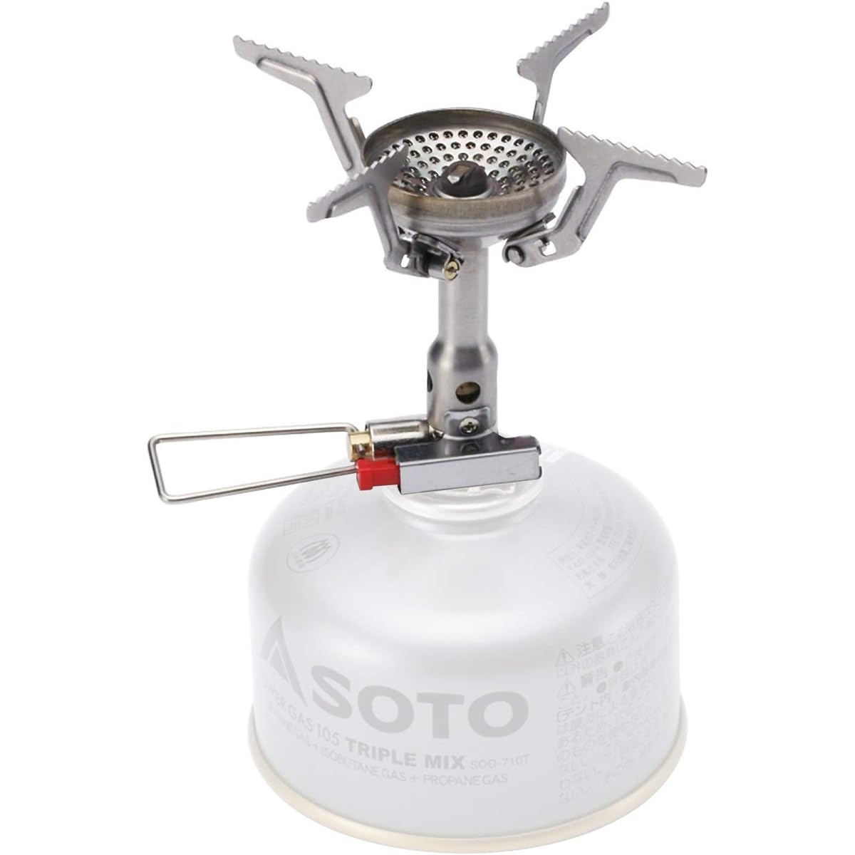 [SOTO] Made in Japan Single Burner Compact Stove with Storage Pouch OD Can Solo Camping Climbing Amicus SOD-320