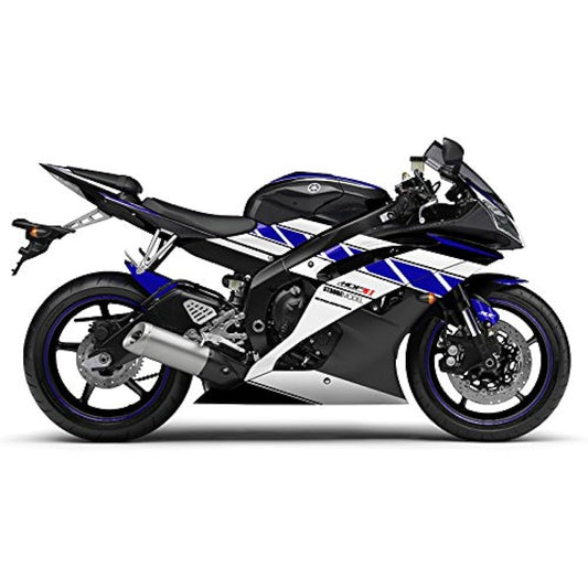 MDF Graphic Kit Complete Set Strobe Model Blue YZF-R6(08-16) M08R6-D-BU-ALL