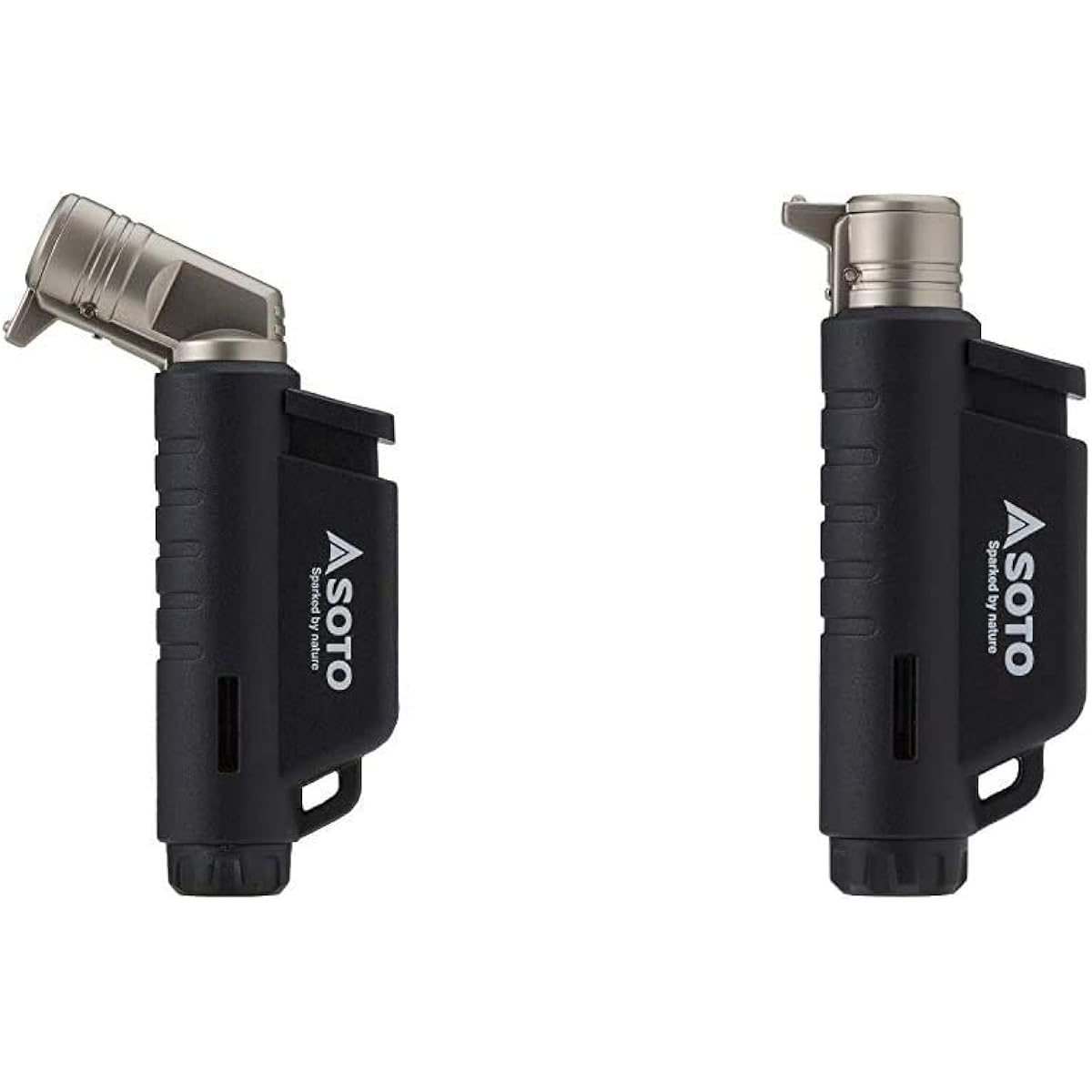 SOTO Micro Torch ACTIVE Black ST-486BK & Micro Torch COMPACT Black ST-485BK [Set Purchase]