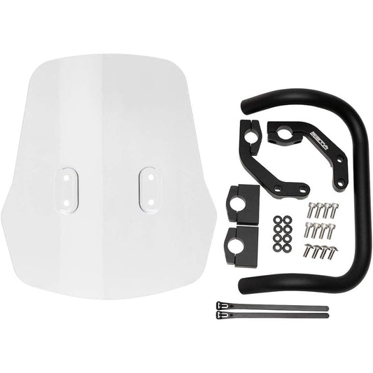 Zeta WR250R WR250X WR155R Screen with Mounting Bar Adventure Windshield ZE70-1401