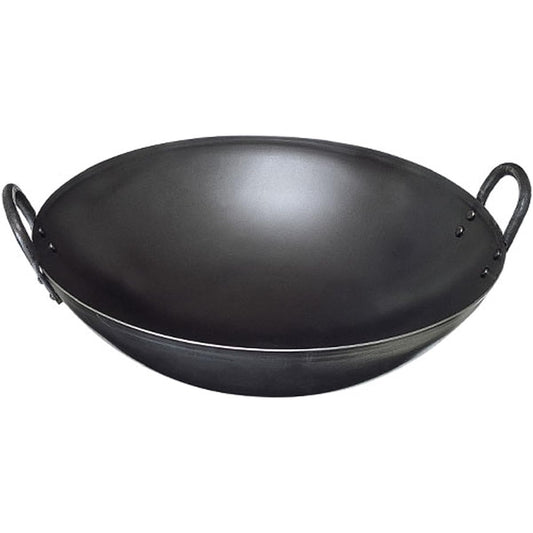 Shimamoto Seisakusho Iron Wok Ajiittetsu 42cm KS02-D4210
