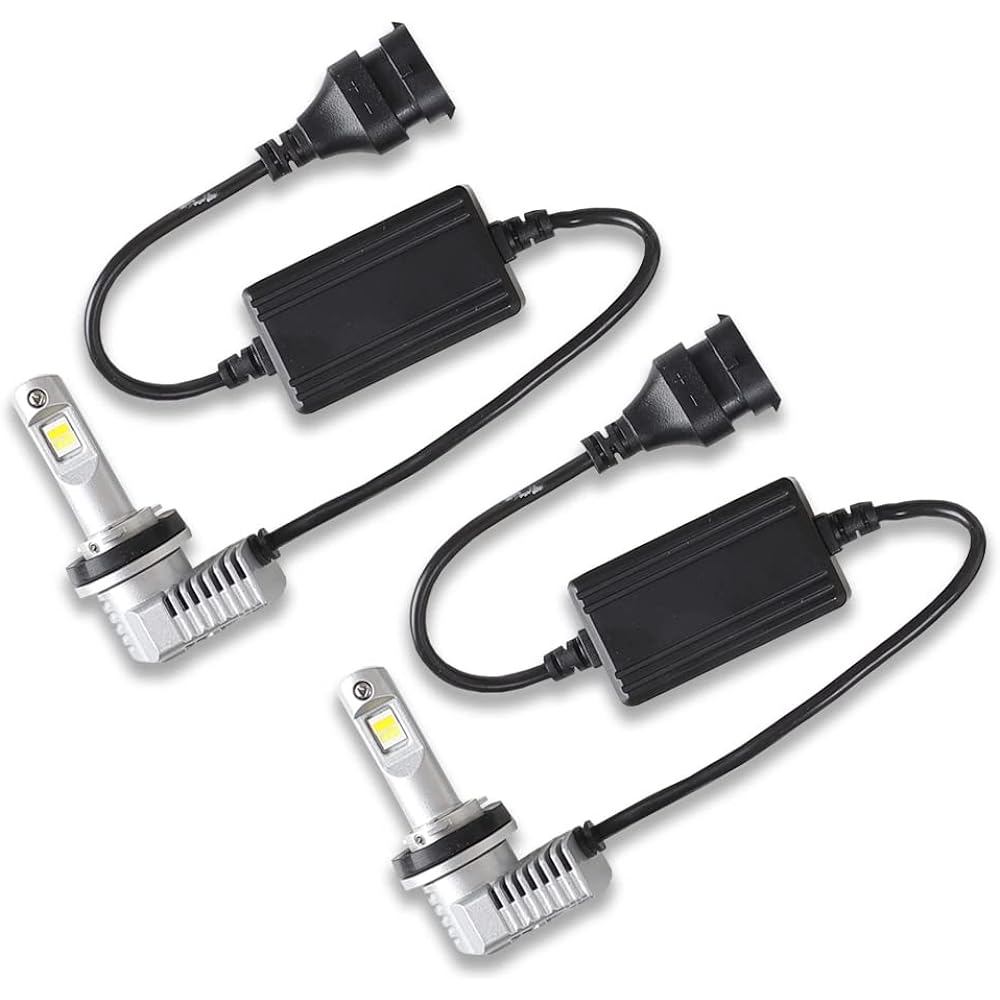 YOURS LED fog lamp 2-color switching color change fog bulb 2 left and right set H8 H11 H16 6000LM 3000K 6000K White Yellow Fog Rain Yellow y406-009 [2] S