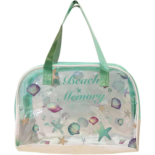 Pool Bag Boston for Girls Boys Kindergarten Elementary School Students Boston Bag Beach Bag Swim Bag Zipper Stylish Princess Dinosaur (Heart-Purple)