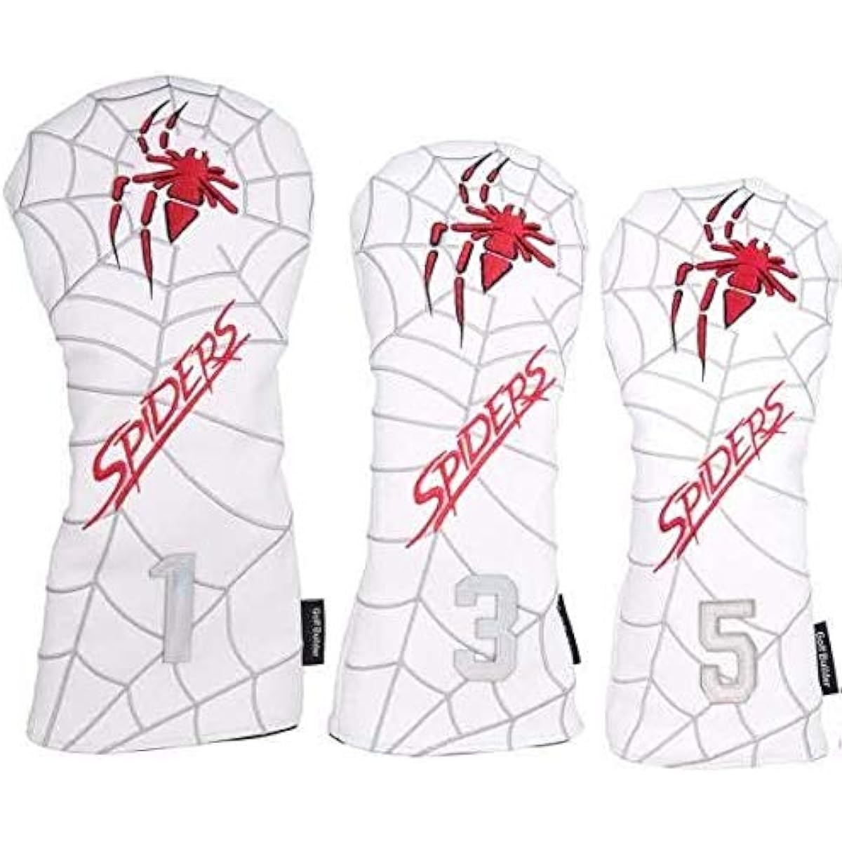 Golf head cover Wood cover Driver 440cc 460cc cover Utility UT cover Putter cover Mallet pin type Iron cover Waterproof spiders Single item