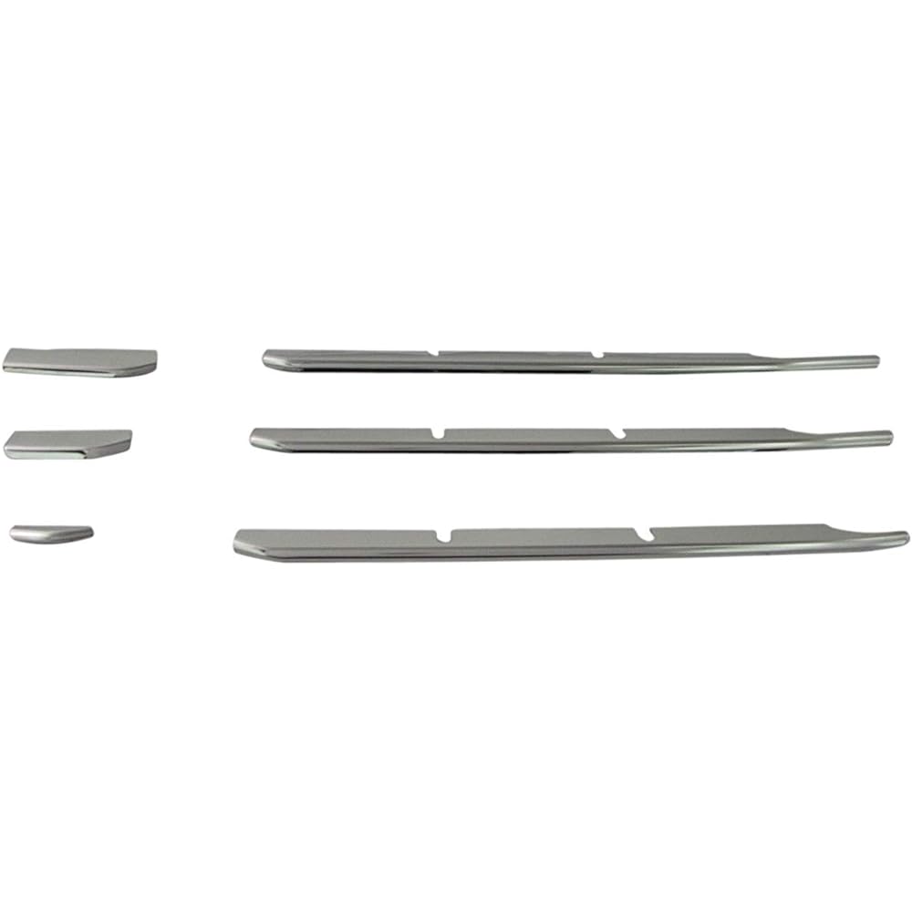 BRIGHTZ Wagon R Stingray 35 55 85 95 Super mirror stainless steel plating front bumper molding 6PC [FBUM-MOL-051] MH35S MH55S MH85S MH95S MH35 MH55 MH85 MH95 Wagon R Owl Stingray Stingray Stingray Stingray Stingray Hybrid Hybrid 26921