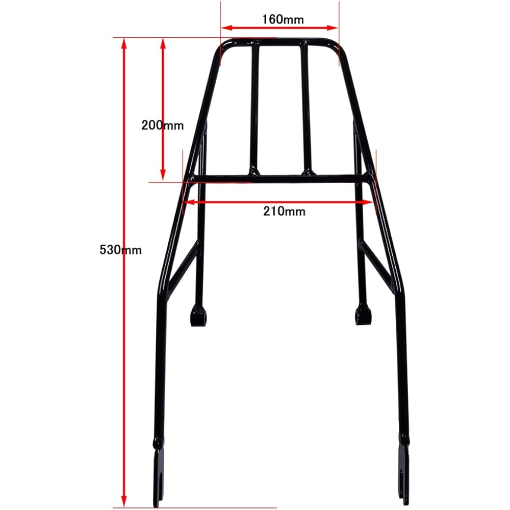 Rear Carrier WCA-36 for World Walk Super Cub C125