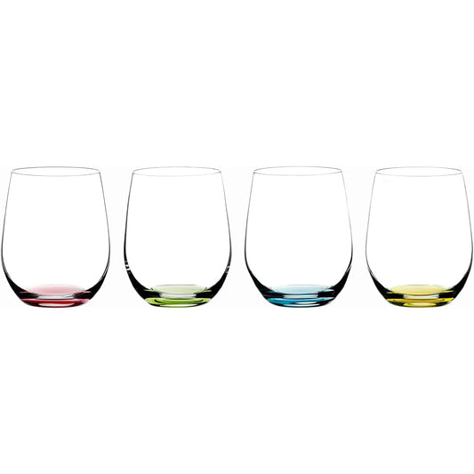 [Genuine] RIEDEL Riedel Glass Set of 4 Riedel O Happy O Vol. 1 320ml 5414/44