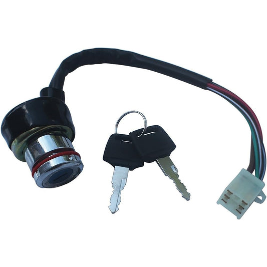 KIPA 6 Wire Key Ignition Switch for Kazuma Meerkat 50CC Falcon 90CC 110CC 125cc RedCat ATV Quad