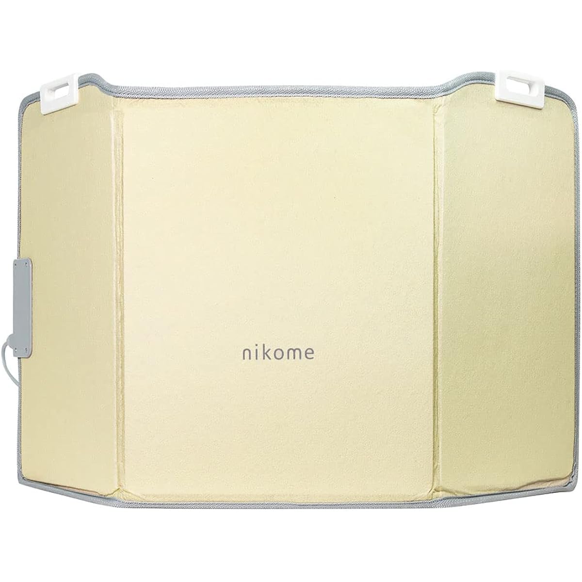 [Now with blanket] Panel heater for feet, under desk, far infrared rays, energy saving nikome NKM-PH01 Heater Vertex (Natural Ivory)