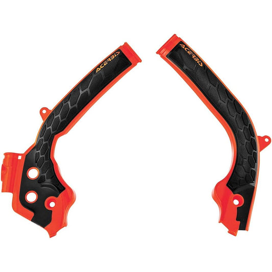 Acerbis X-GRIP Frame Guard 16 KTM Orange/Black KTM 350 SX-F 2016-2018