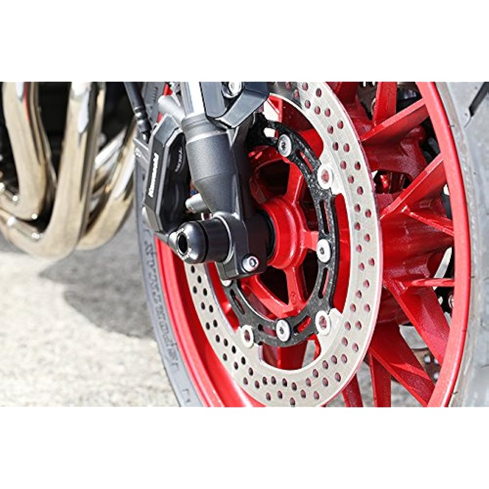BABY FACE Axle Protector Front Duracon Resin Black Z900RS(18)/Z900(ZR900B)(18) 006-AK017F