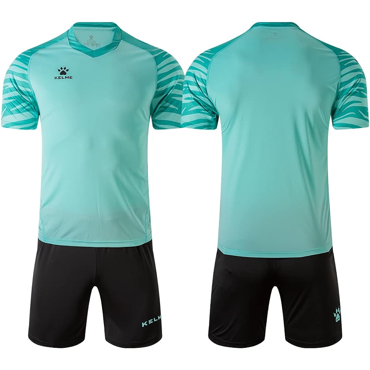 [Kelme] Soccer Wear Men's Soccer Uniform Practice Top and Bottom Set Soccer/Futsal T-Shirt & Pants