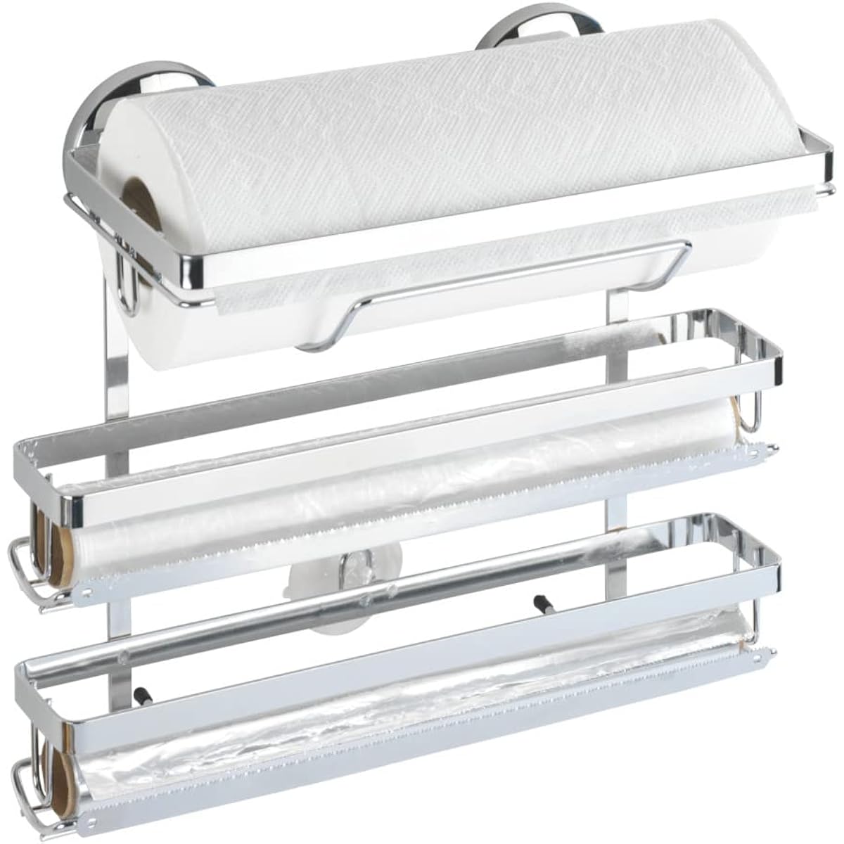 Wenko Magic Lock Kitchen Roll Holder Trio 5880100