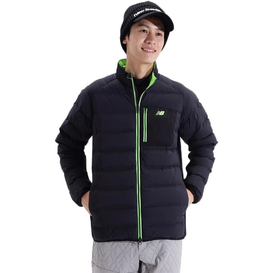 [New Balance Golf] Men's Water Repellent Down Jacket (Stretch/Topthermo: Moisture Absorbing Heat Generating) / Golf Outerwear / 012-3220006