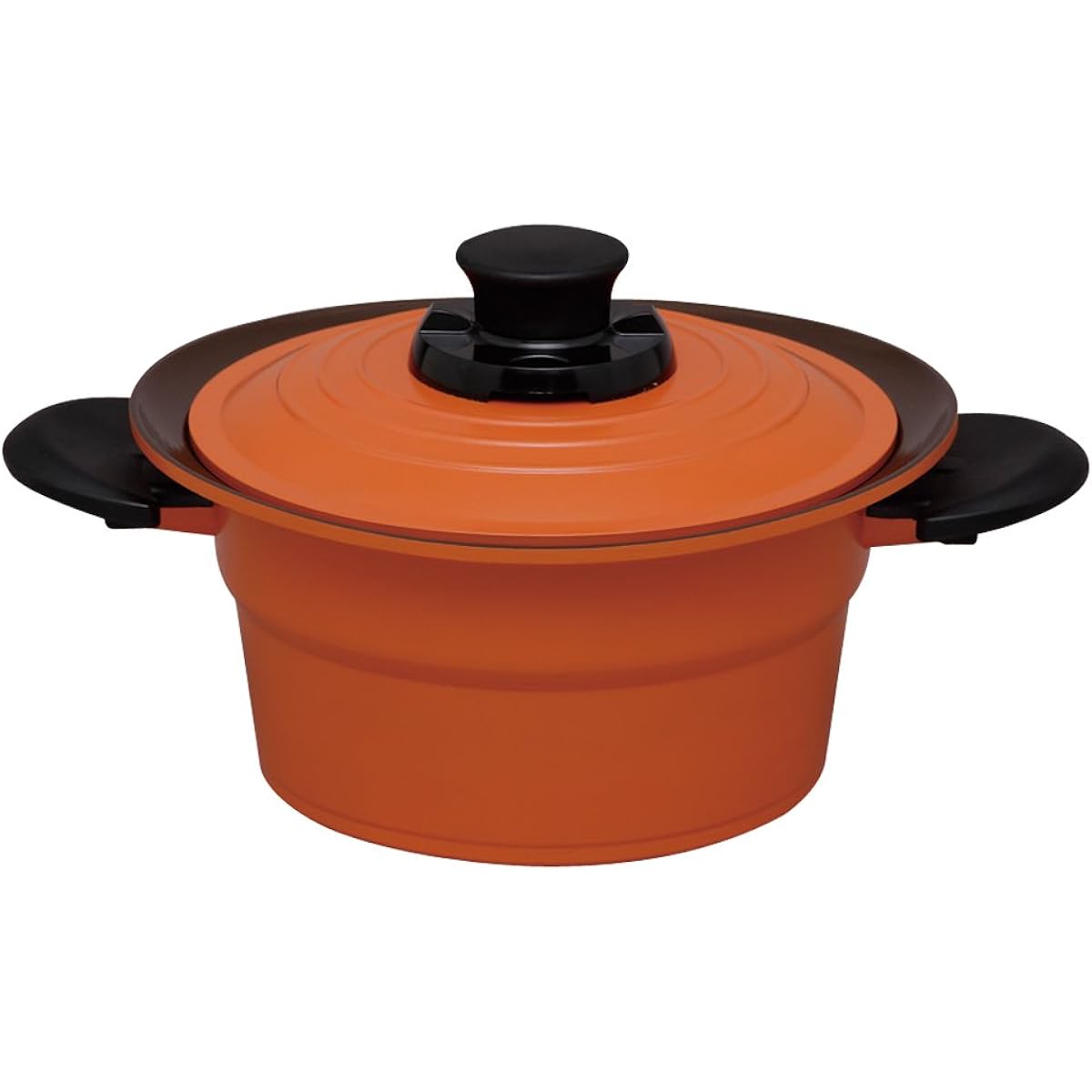 Iris Ohyama Water-free pot 20cm deep orange MKS2-P20
