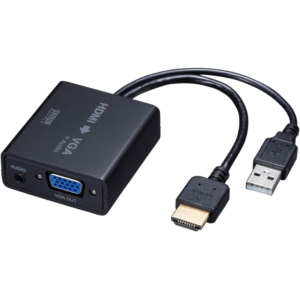 Sanwa Supply HDMI signal VGA conversion converter VGA-CVHD6