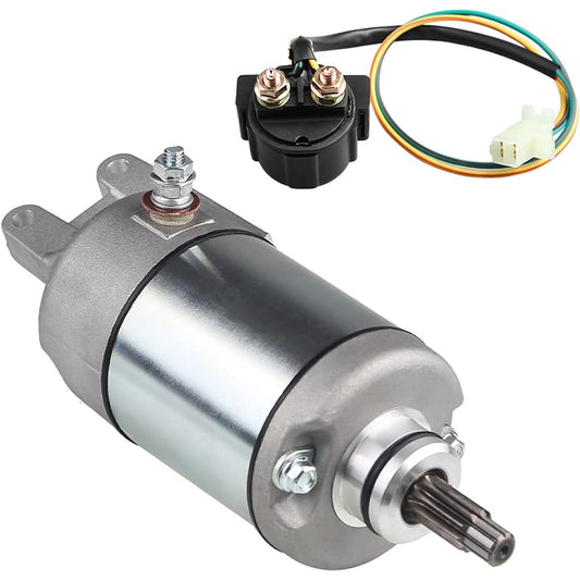 WATERWICH Starter Honda 300 fourtrax Soleniod Trx300 Trx300fw Trx300ex 250es 1987-2000 31200-HC4-023 31200-HC4-033 SM13213 128000-4 Replacement 40