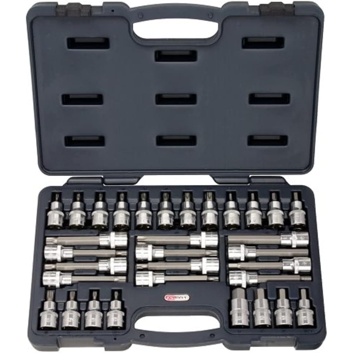 KS TOOLS 1/2" CHROMEplus Bit Socket Set 32 pcs 1/2" CHROMEplus Bit Socket Set 32 pcs 918.1752