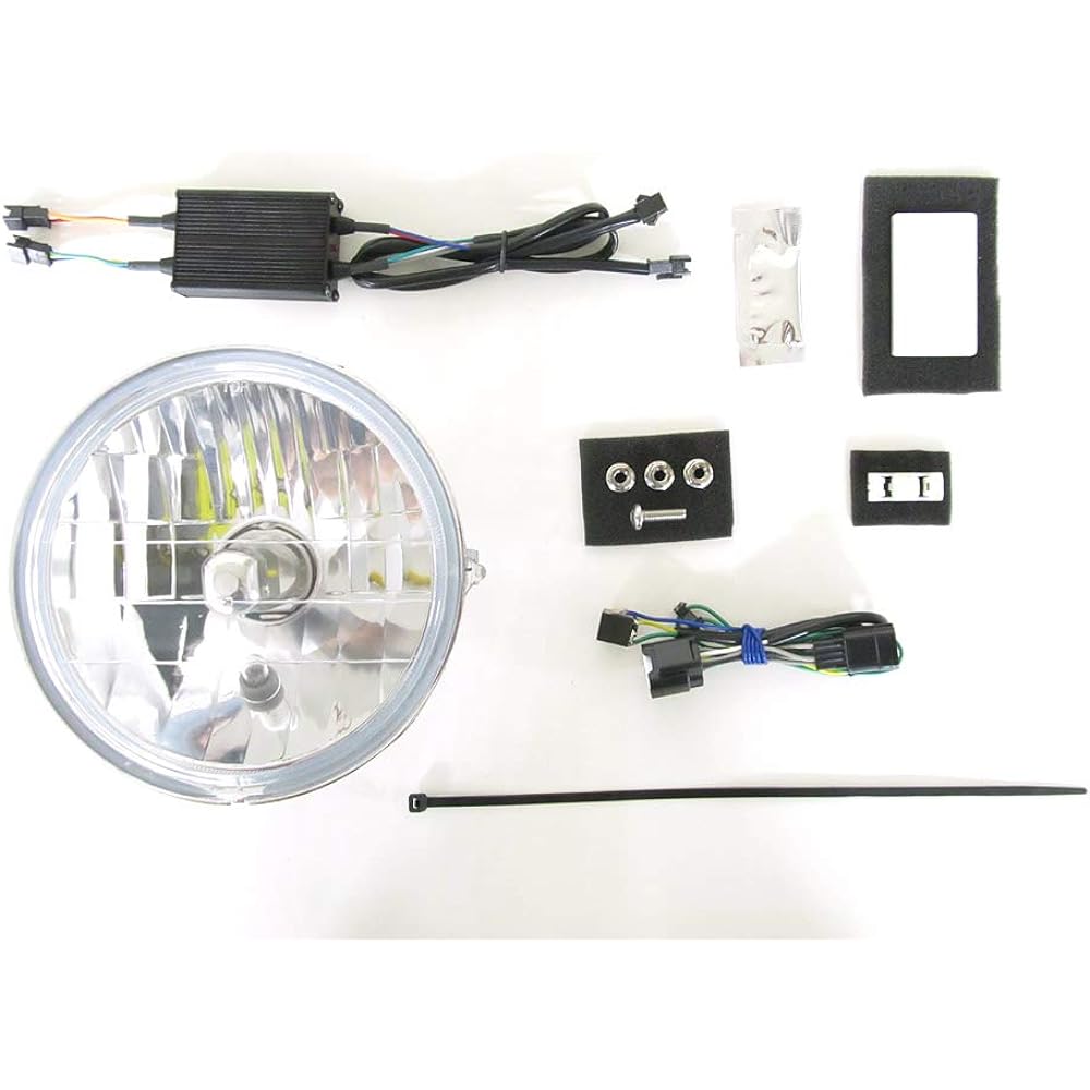 PROTEC LED multi-reflector headlight kit 6000K for CT125 Hunter Cub ['20~JA55/JA65] LBH-H29 64014-60