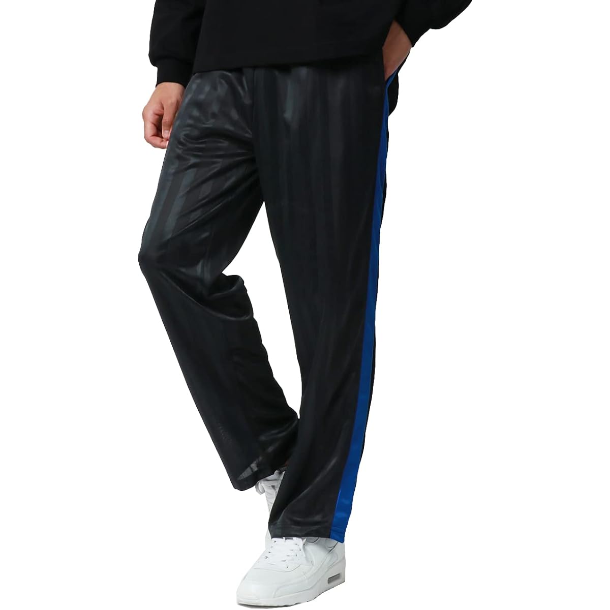 [City Jogger] Men's Jersey, Lower Side Switching Pants, Room Wear