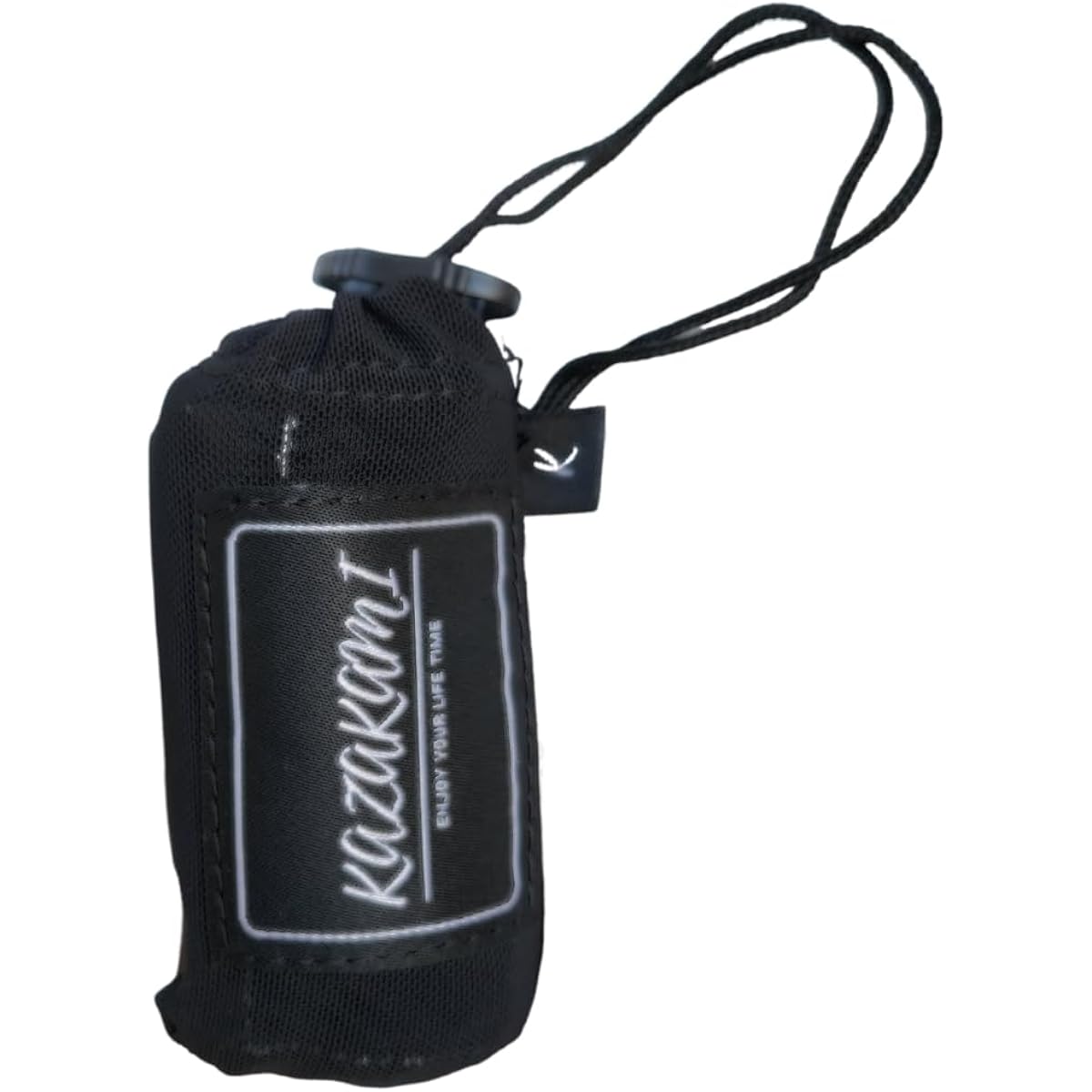 Pocket Blanket (S Size, Black) Leisure Sheet, Ultra Compact, Water Repellent, For 1-2 People